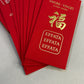 RITUAL HONGBAO AMOR - ESTUCHE CON 8 SOBRES ROJOS