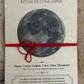 LUNA LLENA -  13 SOBRES POTENCIADORES PARA RITUALES - CON HILO ROJO