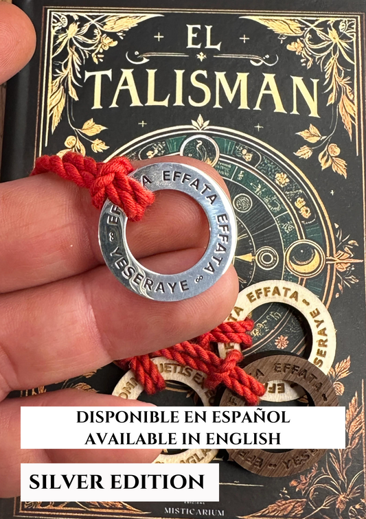 LIMITED EDITION - THE TALISMAN OF THE 6 POWERS - BOOK + SILVER TALISMAN + 3 TALISMANS