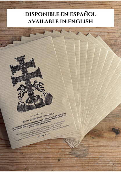 CARAVACA CROSS - 15 ENVELOPES FOR RITUALS AND ACHIEVING GOALS