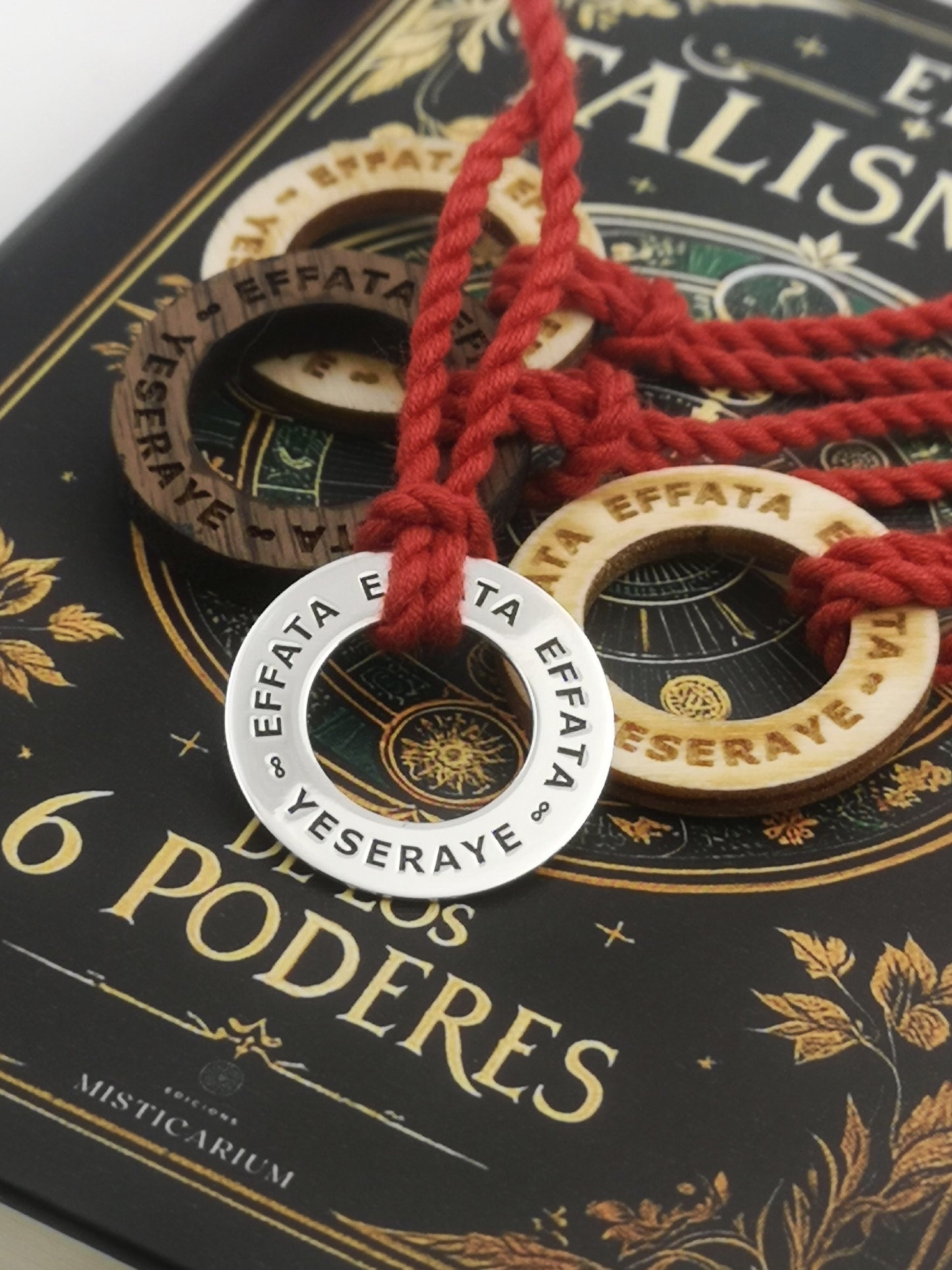 EDICIÓN LIMITADA - EL TALISMÁN DE LOS 6 PODERES - LIBRO + TALISMÁN DE PLATA + 3 TALISMANES