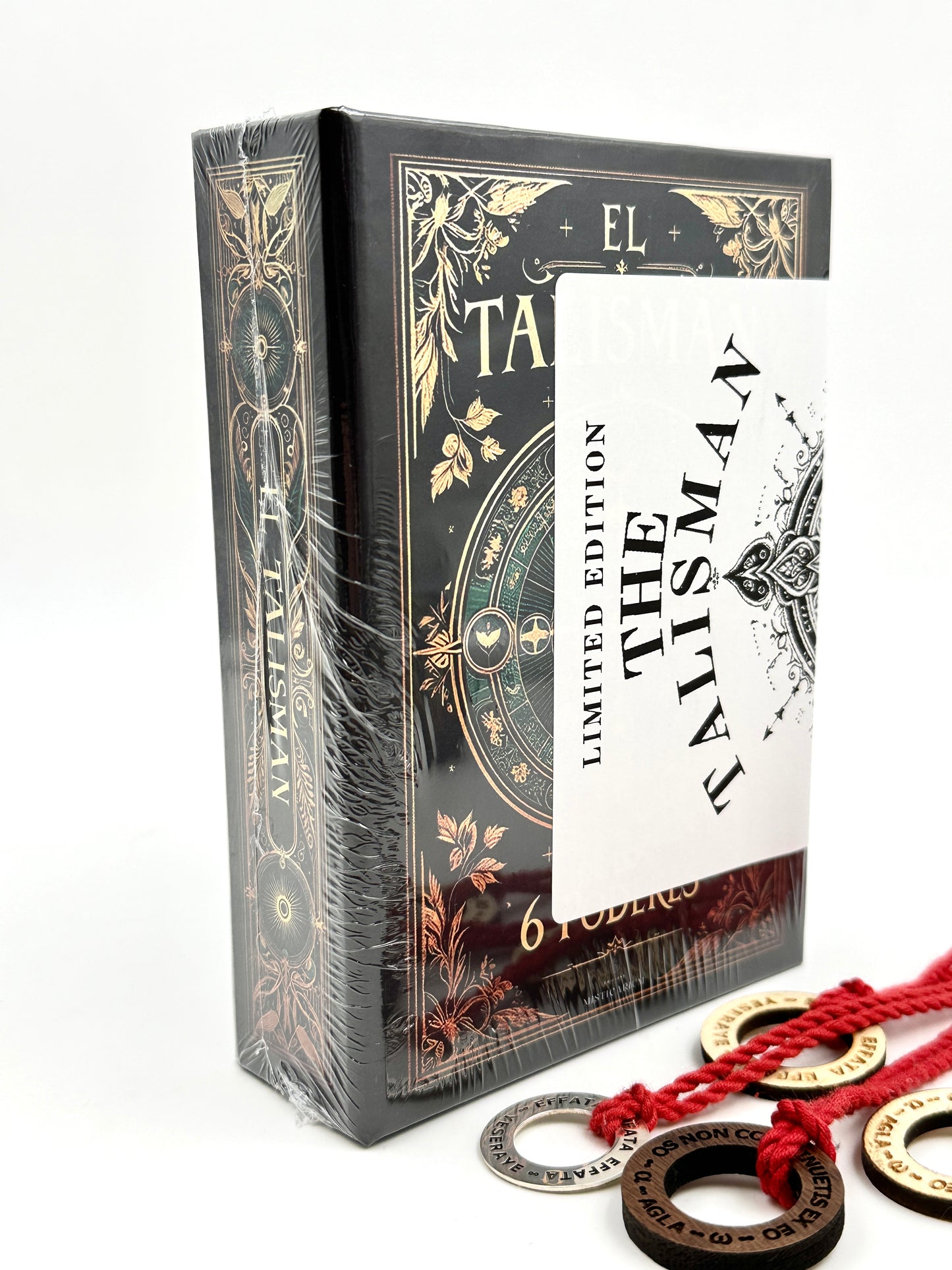 EDICIÓN ESPECIAL - EL TALISMÁN DE LOS 6 PODERES - LIBRO + TALISMÁN DE PLATA + 3 TALISMANES