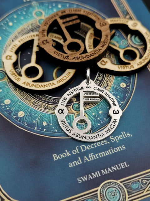 SPECIAL EDITION - THE CELESTIAL KEY - BOOK + SILVER TALISMAN + 3 TALISMANS