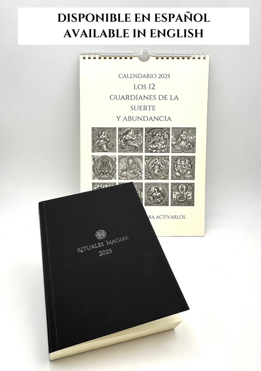 PACK ESPECIAL 2025 - AGENDA RITUALES MAGIAE + CALENDARIO DE LOS 12 GUARDIANES