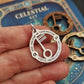 SPECIAL EDITION - THE CELESTIAL KEY - BOOK + SILVER TALISMAN + 3 TALISMANS